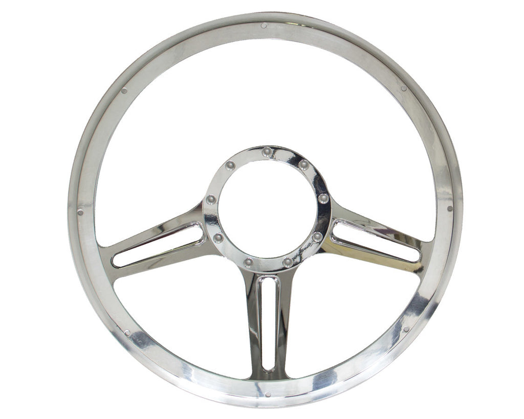 BILLET SPECIALTIES 30973 14in Speedway Steering Wheel Half Wrap