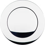 BILLET SPECIALTIES 32125 Polished Horn Button Large Smooth