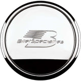 BILLET SPECIALTIES 32620 Polished Horn Button Billet Logo