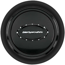 Load image into Gallery viewer, BILLET SPECIALTIES 32729 Horn Button Smooth Black Anodized