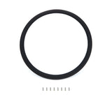 BILLET SPECIALTIES 33008 Half Wrap Ring For 15.5in Wheel Black Leath