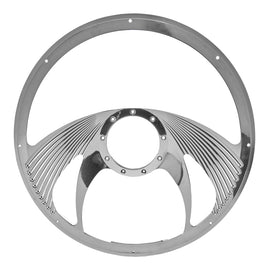 BILLET SPECIALTIES 34065 Steering Wheel Half Wrap 15.5in Phantom