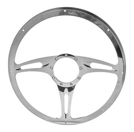 BILLET SPECIALTIES 34322 Steering Wheel Half Wrap 15.5in Stealth