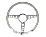 BILLET SPECIALTIES 34445 Half Wrap Billet Steerng Wheel 15.5in Outlaw