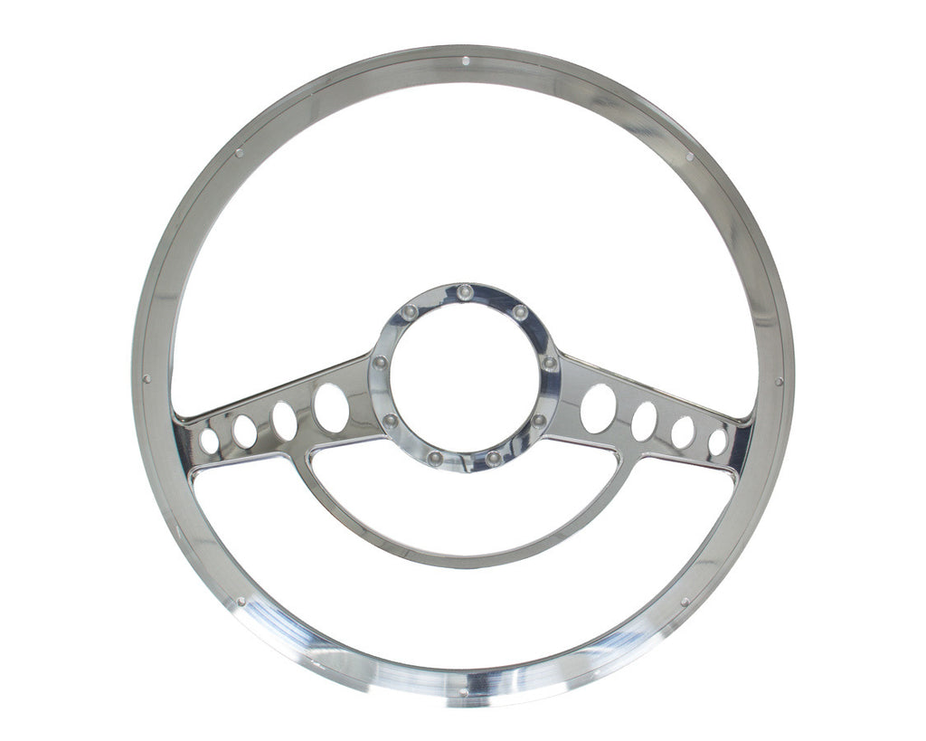 BILLET SPECIALTIES 34725 Half Wrap 15.5in Steering Wheel Classic