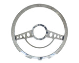 BILLET SPECIALTIES 34725 Half Wrap 15.5in Steering Wheel Classic