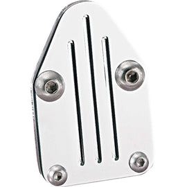 BILLET SPECIALTIES 41120 SBC Fuel Pump Block Off Polished