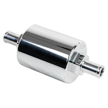 Load image into Gallery viewer, BILLET SPECIALTIES 42130 In Line Fuel Filter 3/8 in Barbed Polished