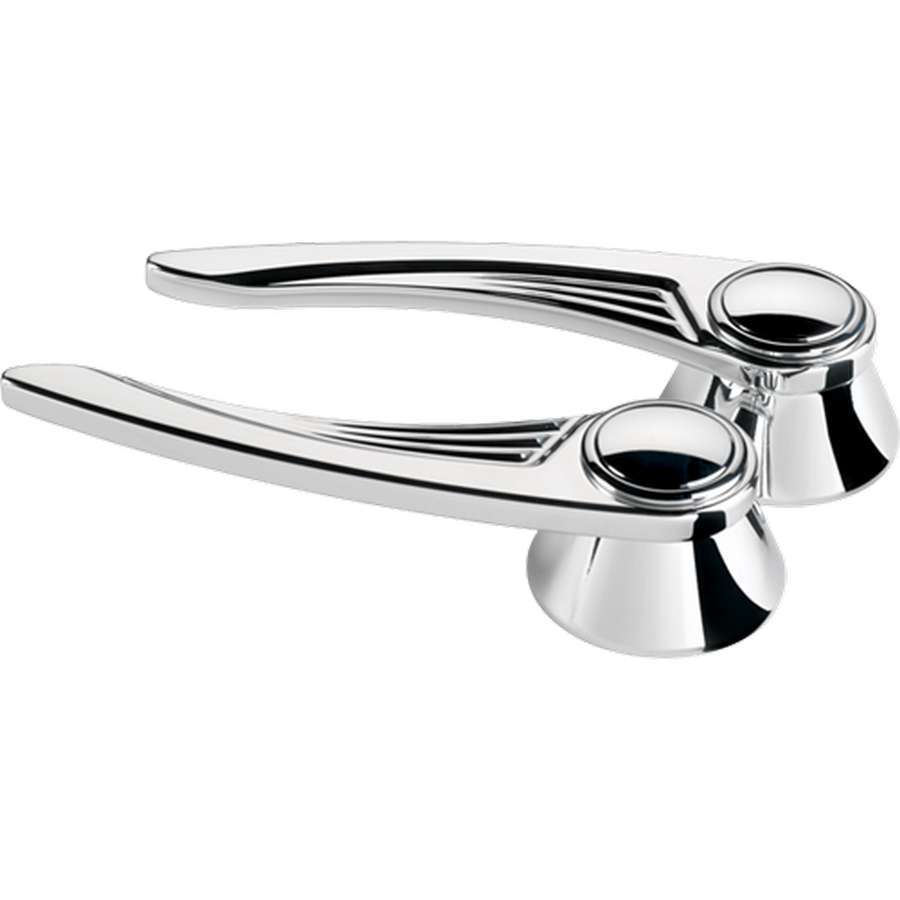 BILLET SPECIALTIES 45525 Door Handles Ball Milled GM/Ford 1949-Up
