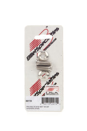 BILLET SPECIALTIES 66110 5/16-18 x 1in SS Bolts Pair