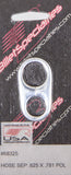 BILLET SPECIALTIES 68325 Hose Seperator .625x.781 Polished