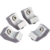 BILLET SPECIALTIES 69600 SBC Wire Loom Brkt. Kit Centerbolt V/C's