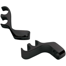 BILLET SPECIALTIES 69782 2 Wire Separator Valve Cover Mount Black Pair