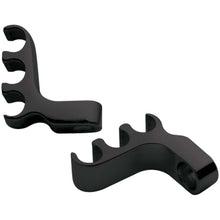 Load image into Gallery viewer, BILLET SPECIALTIES 69783 3 Wire Separator Valve Cover Mount Black Pair