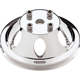 BILLET SPECIALTIES 78110 SBC/BBC 1 GRV WP Pulley For LWP Polished