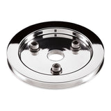 BILLET SPECIALTIES 79210 BBC 1 GRV Crank Pulley LWP Polished