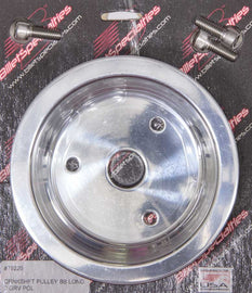 BILLET SPECIALTIES 79220 BBC 2 GRV Crank Pulley LWP Polished