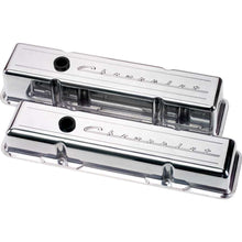 Load image into Gallery viewer, BILLET SPECIALTIES 95123 SBC Script Short Valve Cover