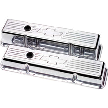Load image into Gallery viewer, BILLET SPECIALTIES 95221 SBC Bowtie Tall Valve Covers