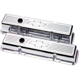 BILLET SPECIALTIES 95221 SBC Bowtie Tall Valve Covers