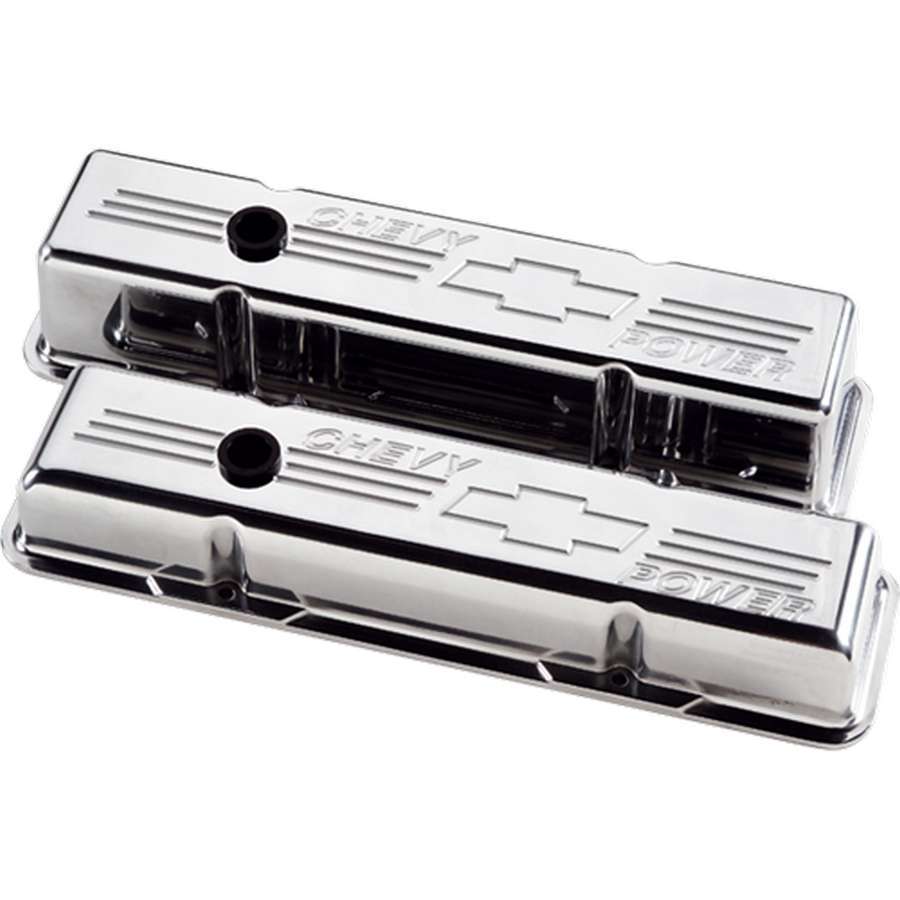 BILLET SPECIALTIES 95222 Polished SBC Tall V/C Chevy Power