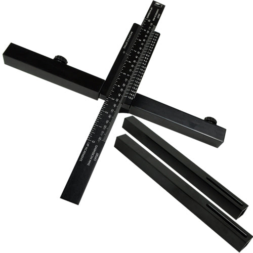 BILLET SPECIALTIES 999510 Wheel Backspace/Offset Measurement Tool Black