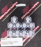 BILLET SPECIALTIES 999974 1/2-20 ET Conical Seat Lug Nuts 10 Pack