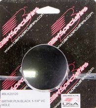 Load image into Gallery viewer, BILLET SPECIALTIES BLK20120 Breather Valve Cover 1-1/4in VC Hole Black