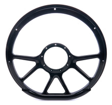 Load image into Gallery viewer, BILLET SPECIALTIES BLK29475 Steering Wheel 14in D-Sh ape Prism Black
