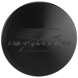 BILLET SPECIALTIES BLK31265 Racing Steering Wheel Horn Button Billet Logo
