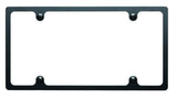 BILLET SPECIALTIES BLK55020 License Plate Frame Slim Line Black