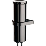 BILLET SPECIALTIES BLK77109 Overflow Tank 8.75in Smooth w/Bracket Black