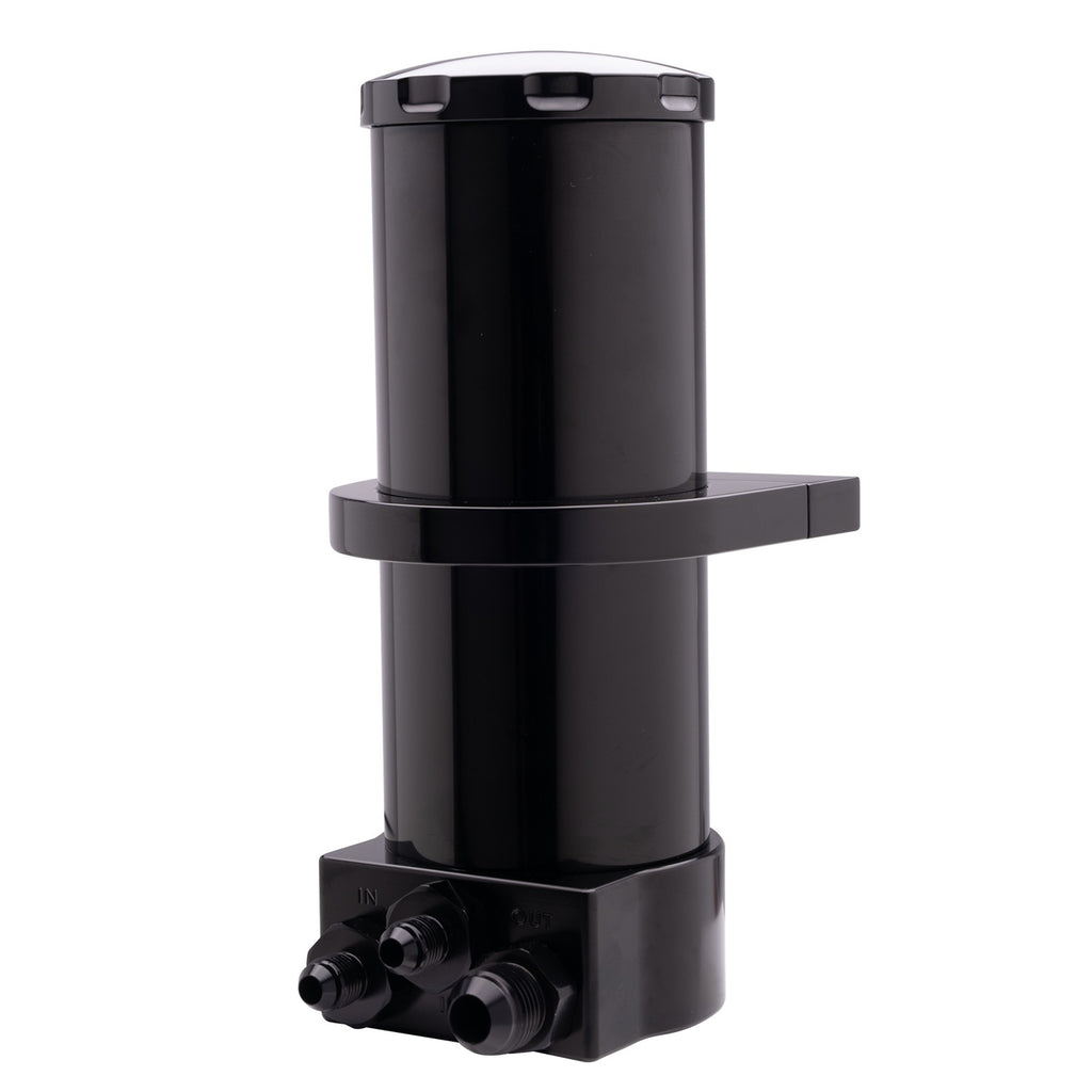 BILLET SPECIALTIES BLK77810 BILLET SPECIALTIES Hydroboost Power Steering Reservoir with Bracket - Black Anodized Aluminum, Part Number BLK77810