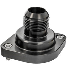 Load image into Gallery viewer, BILLET SPECIALTIES BLK90900 LS Thermostat Housing w/ 16AN Male Nipple Black
