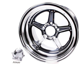 BILLET SPECIALTIES RS035126535N Street Lite Wheel 15x12 3.5 BS 5x4.5 BC