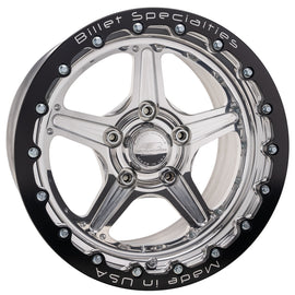 BILLET SPECIALTIES RSB23515L6165 Street Lite Wheel Polished 15x15 6.50in BS