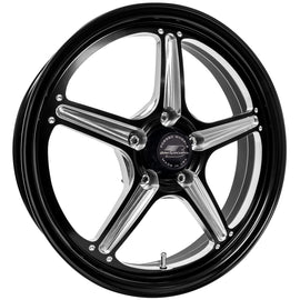 BILLET SPECIALTIES RSFB23745Z6520 Street Lite Black Wheel 17 X 4.5 5X4.5 BC 2IN BS