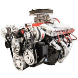 BILLET SPECIALTIES ST2420 Billet Specialties ST2420 Street Trac BBC Tec Style Polished 6-Rib Serpentine Pulley Kit