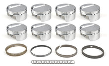 Load image into Gallery viewer, BULLET PISTONS BLS1009-007P Bullet Pistons GM LS Series Forged Flat Top Piston Set with Rings, 3.905 Inch Bore