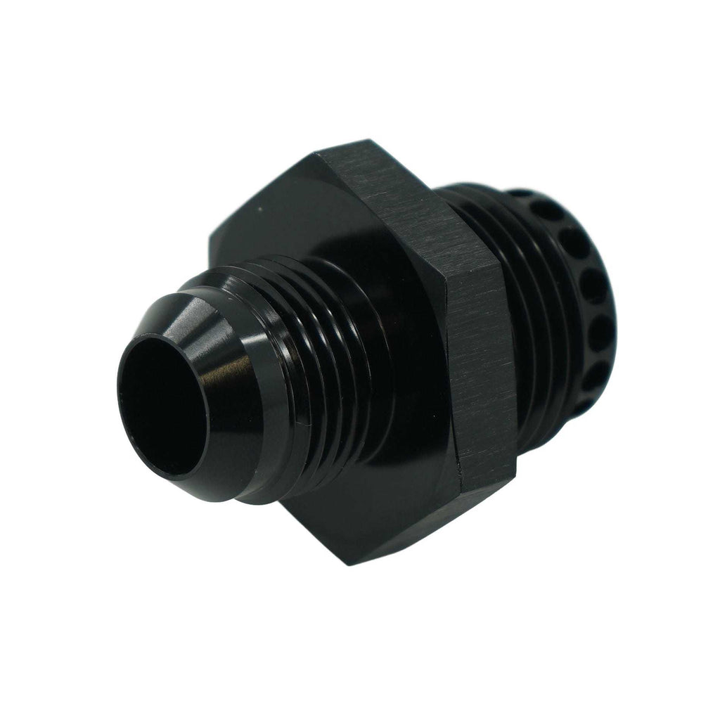 BRIAN TOOLEY RACING ADPT-02-012-VCBF Brian Tooley Racing 12AN to 10AN Baffled Aluminum Breather Adapter - Part #ADPT-02-012-VCBF
