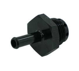 BRIAN TOOLEY RACING ADPT-02-026-VCBF Brian Tooley Racing 12 ORB Baffled Breather Adapter - 12AN to 3/8 in Hose Barb - Aluminum Black Anodized