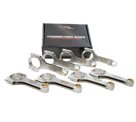 BRIAN TOOLEY RACING BTRROD6125H1-8 4340 Forged H-Beam Rods 6.125in w/ARP Bolts