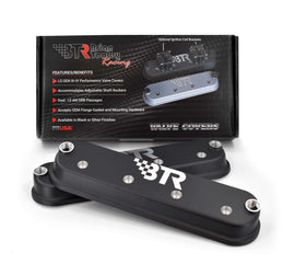 BRIAN TOOLEY RACING VCA-02-BLK Brian Tooley Racing VCA-02-BLK Aluminum Black Valve Cover Pair