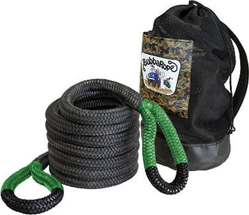 BUBBA ROPE 176730GRG Jumbo Bubba Rope 1-1/2in X 30ft Green Eyes