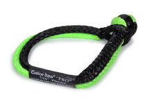 Load image into Gallery viewer, BUBBA ROPE 176745PROGB 7/16in Gator Jaw Soft Shackle Green/Black