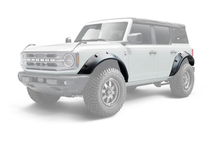 BUSHWACKER 20960-02 21-   Ford Bronco Pocket Style Fender Flares 4Pcs