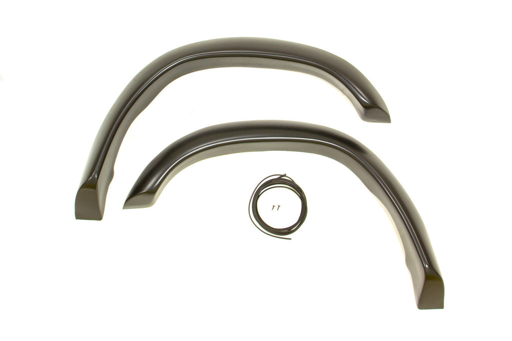 BUSHWACKER 22003-11 Extend-A-Fender Flare Frnt Pair 99-13 Ford Van