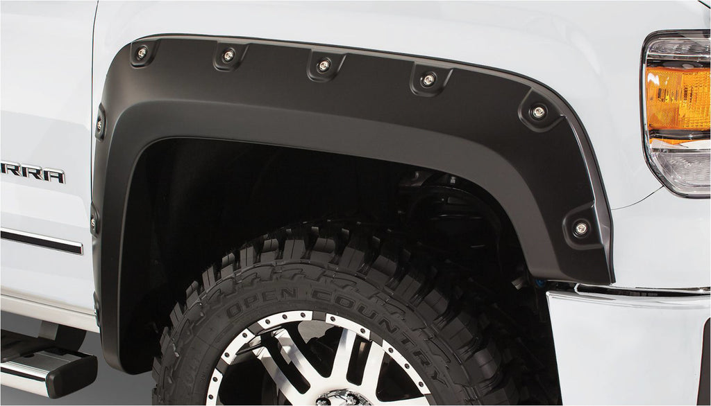 BUSHWACKER 40928-02 07-   GMC Sierra Pocket Style Flares 4pc