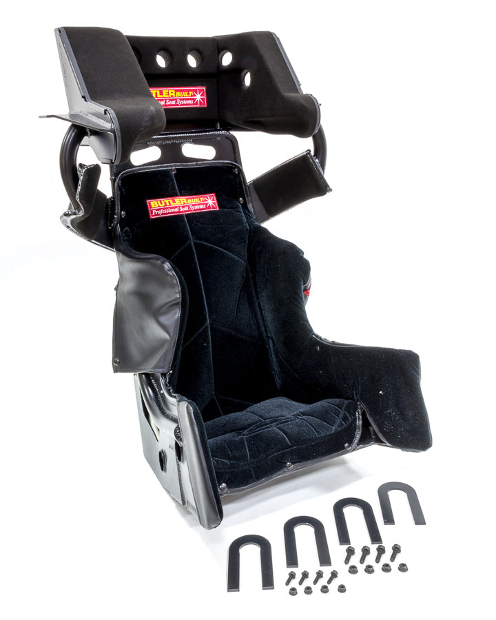 BUTLERBUILT ADV16308-03-4001-FB Seat 16-1/2in Sprint Adv Slide Job Flat Black