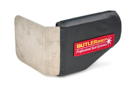 BUTLERBUILT BBP-2276-4001 ButlerBuilt Head Support for Passenger Side, 6 Inches Tall, Black Velour Cover - Model BBP-2276-4001
